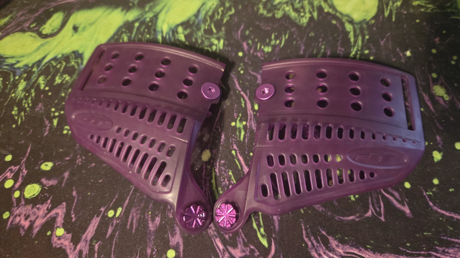 JT Proflex/spectra Google Flex Bottom/ears - Ice Amethyst W/ 33T Strap