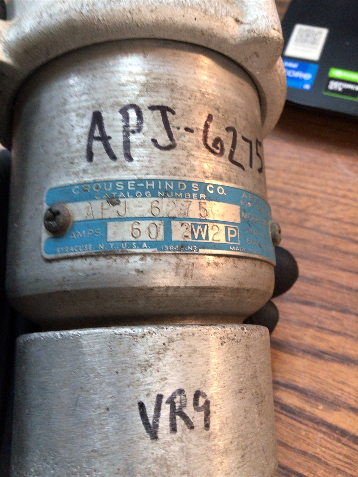 Crouse Hinds Arktite Plug APJ-6275 (VR9)