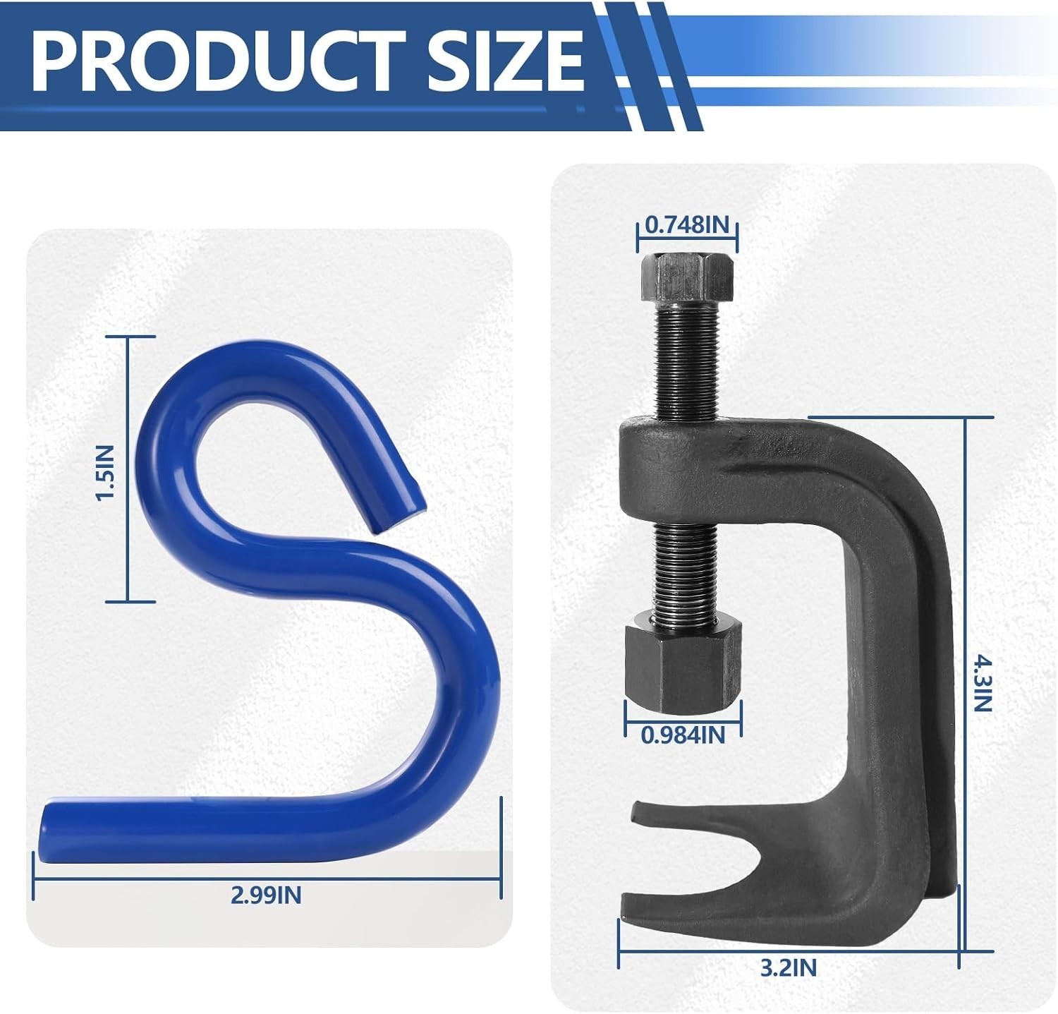 Ball Joint Separator, Ball Joint Press Kit, Universal Ball Joint Puller with ...
