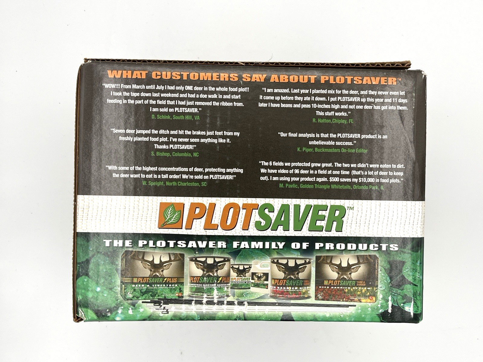 PlotSaver Deer Barrier System - 1 Acre Kit - [New in Box]