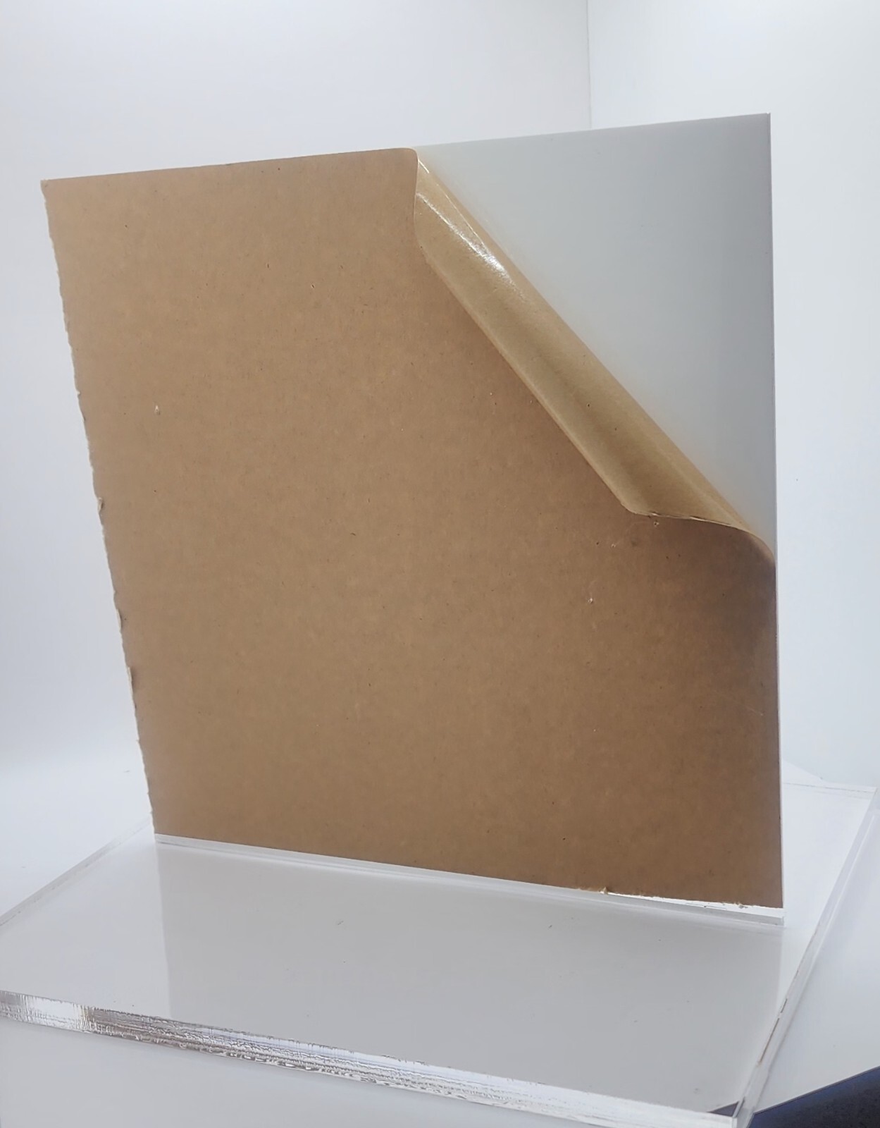 WHITE ACRYLIC PLEXIGLASS 1/8" PLASTIC SHEET PICK YOUR SIZE ^