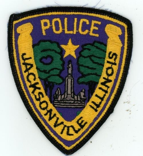 ILLINOIS IL JACKSONVILLE POLICE NICE SHOULDER PATCH SHERIFF