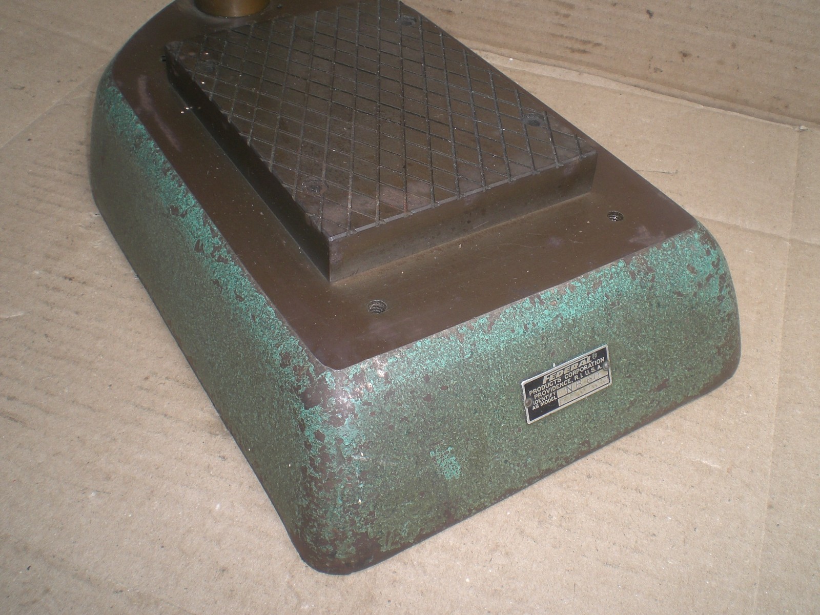 Vintage Large Federal Comparator stand Model NB 60