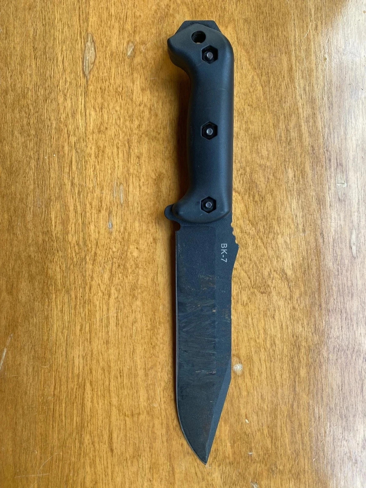 Ka-Bar Becker BK7 "Becker Combat Utility" 7" Fixed Blade Knife Bushcraft
