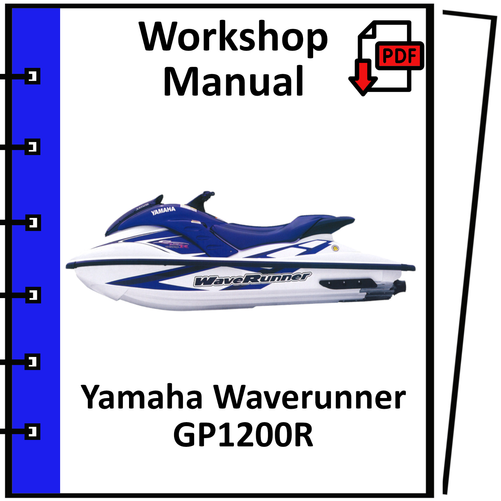 YAMAHA WAVERUNNER GP1200R SERVICE REPAIR WORKSHOP MANUAL PDF