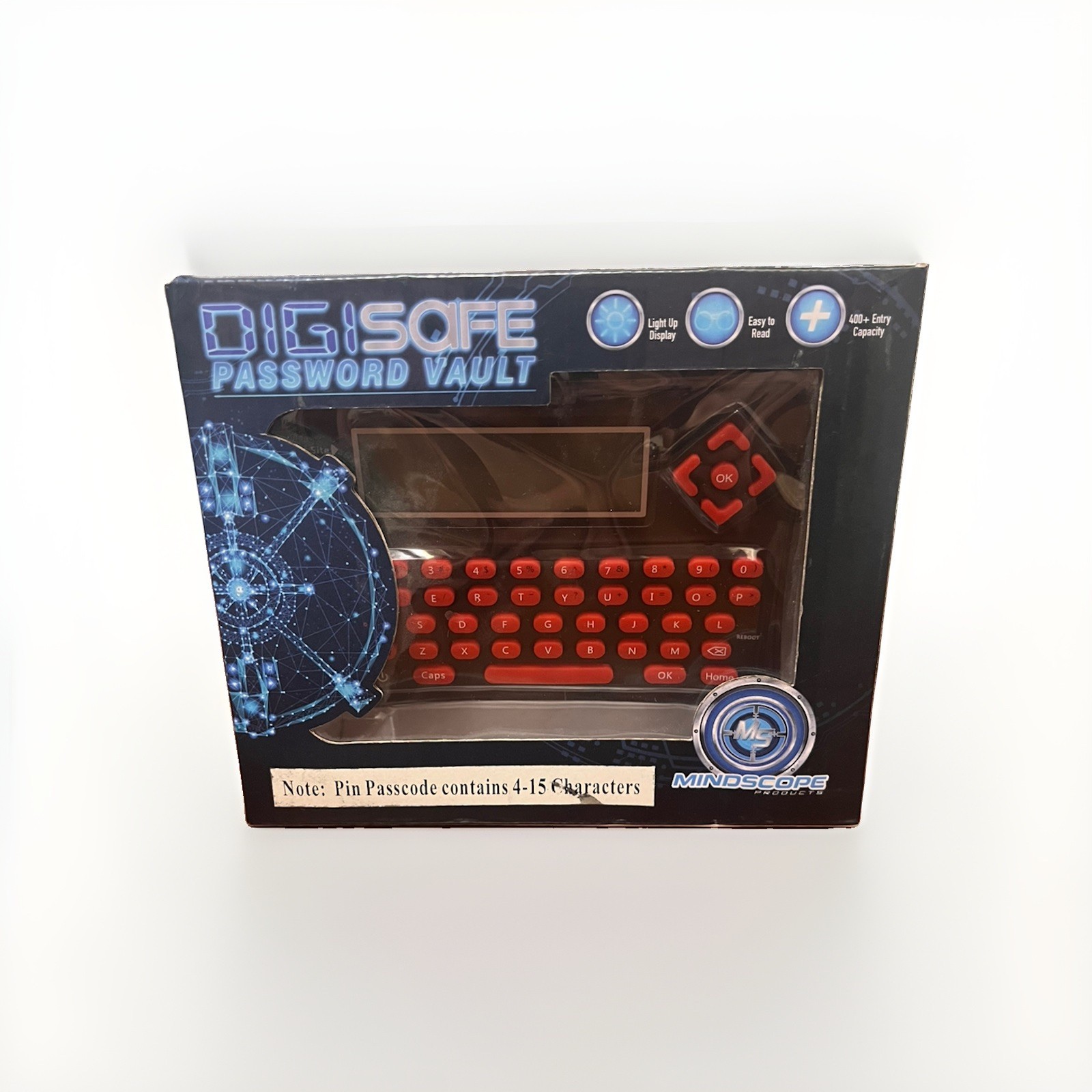 Password Vault Digisafe Password Organizer Mindscope Brand New In Box