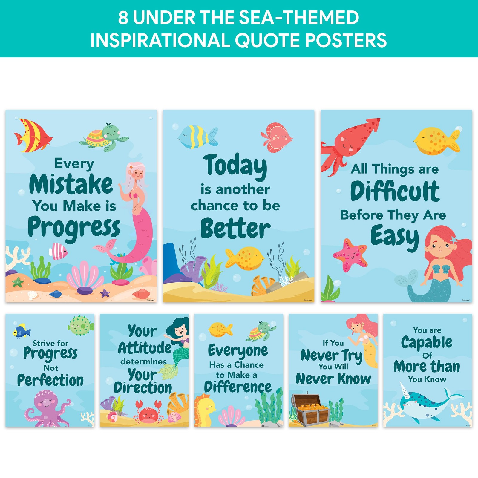 Decorably 15 Welcome Under the Sea Classroom Decorations