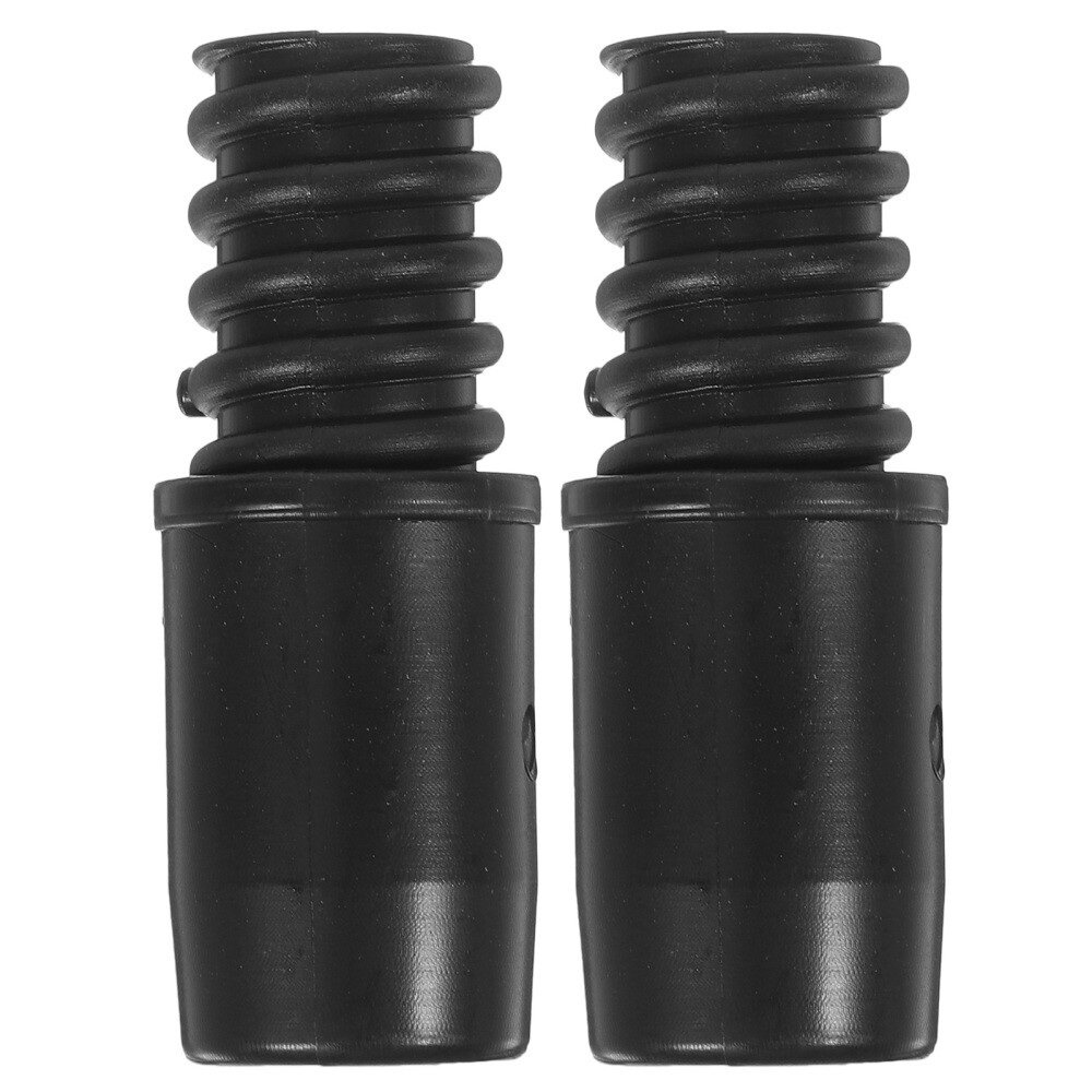 2PCS Commercial Broom Handle End Adapter Threaded Tips Sweeping Broom Handle US