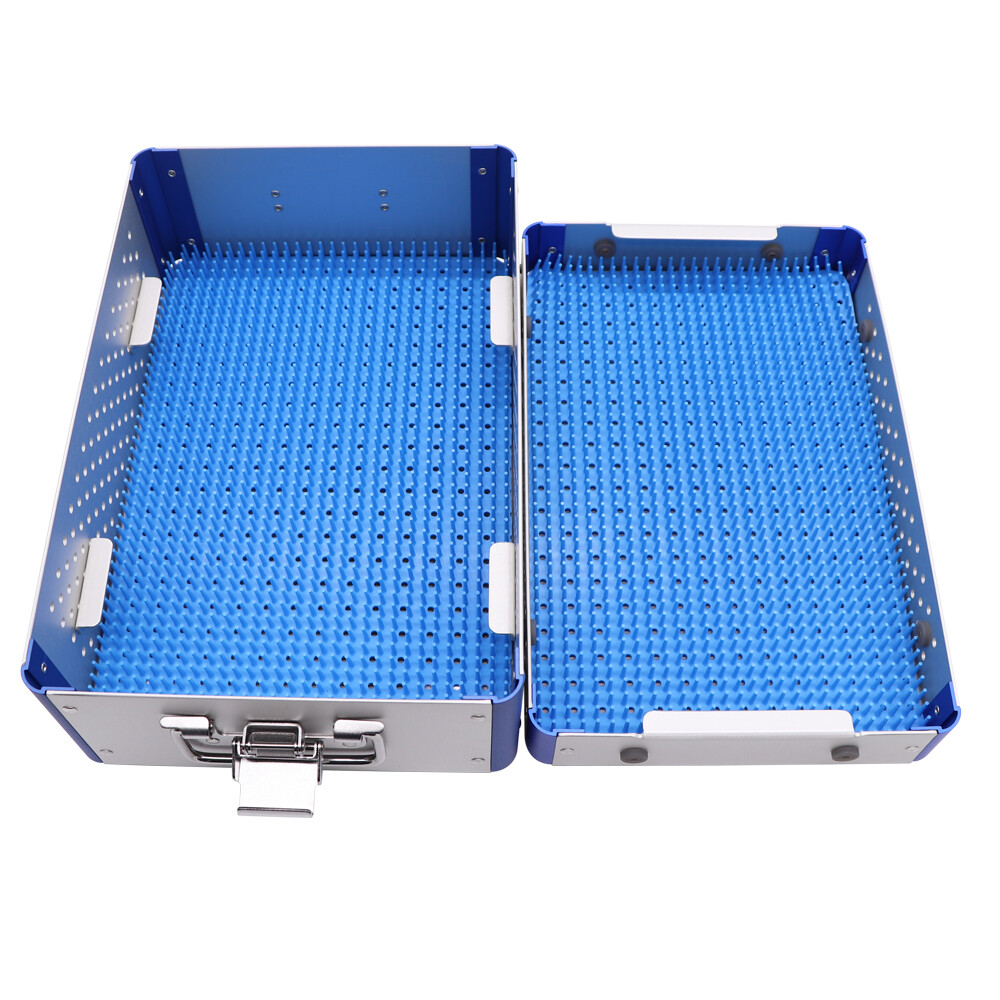 Aluminium Alloy Sterilization Tray Case For Surgical Instruments Box - US Ship
