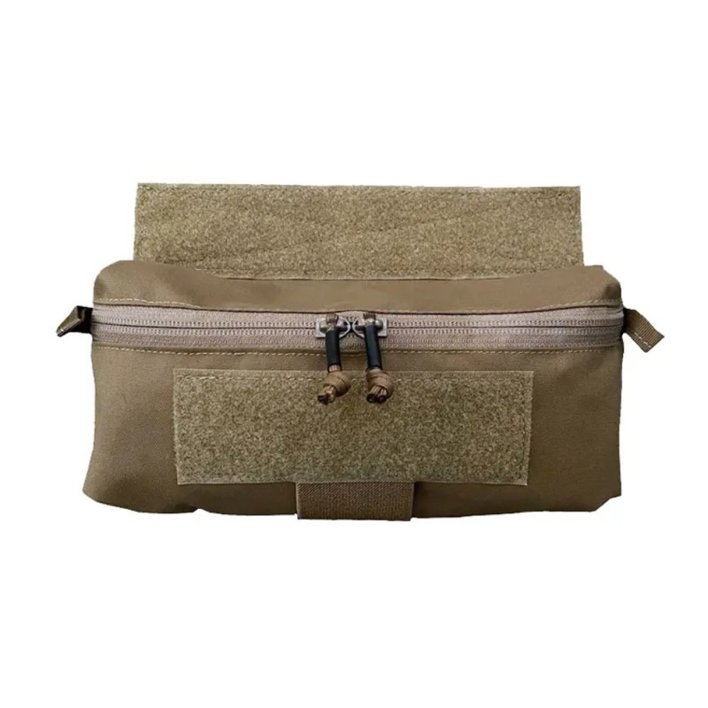 Tactical MOLLE accessory bag expandable strap for EDC tool storage