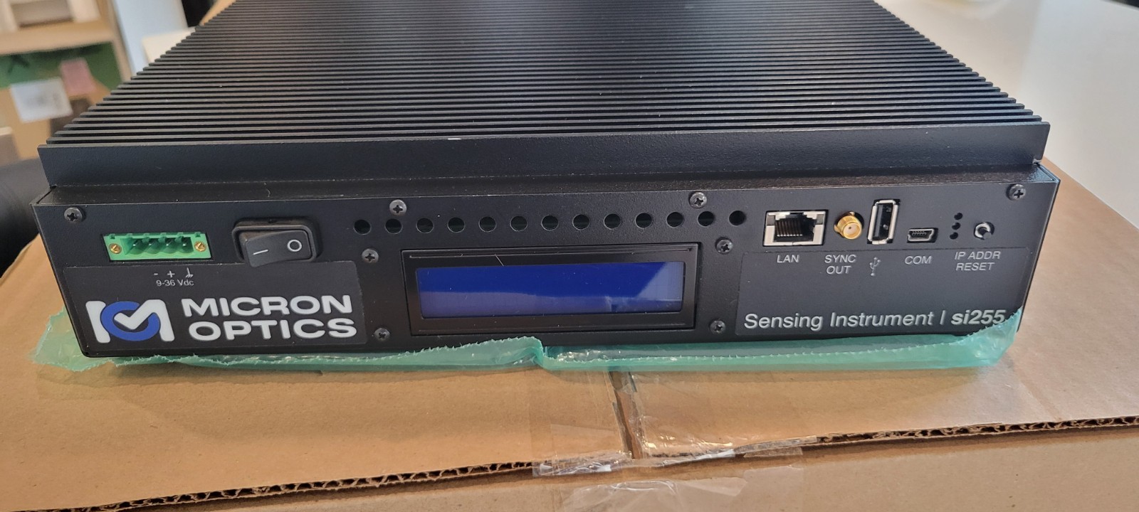Luna Hyperion si255-800 Optical Interrogator 16ch 160nm 1kHz FBG Fiber Sensor
