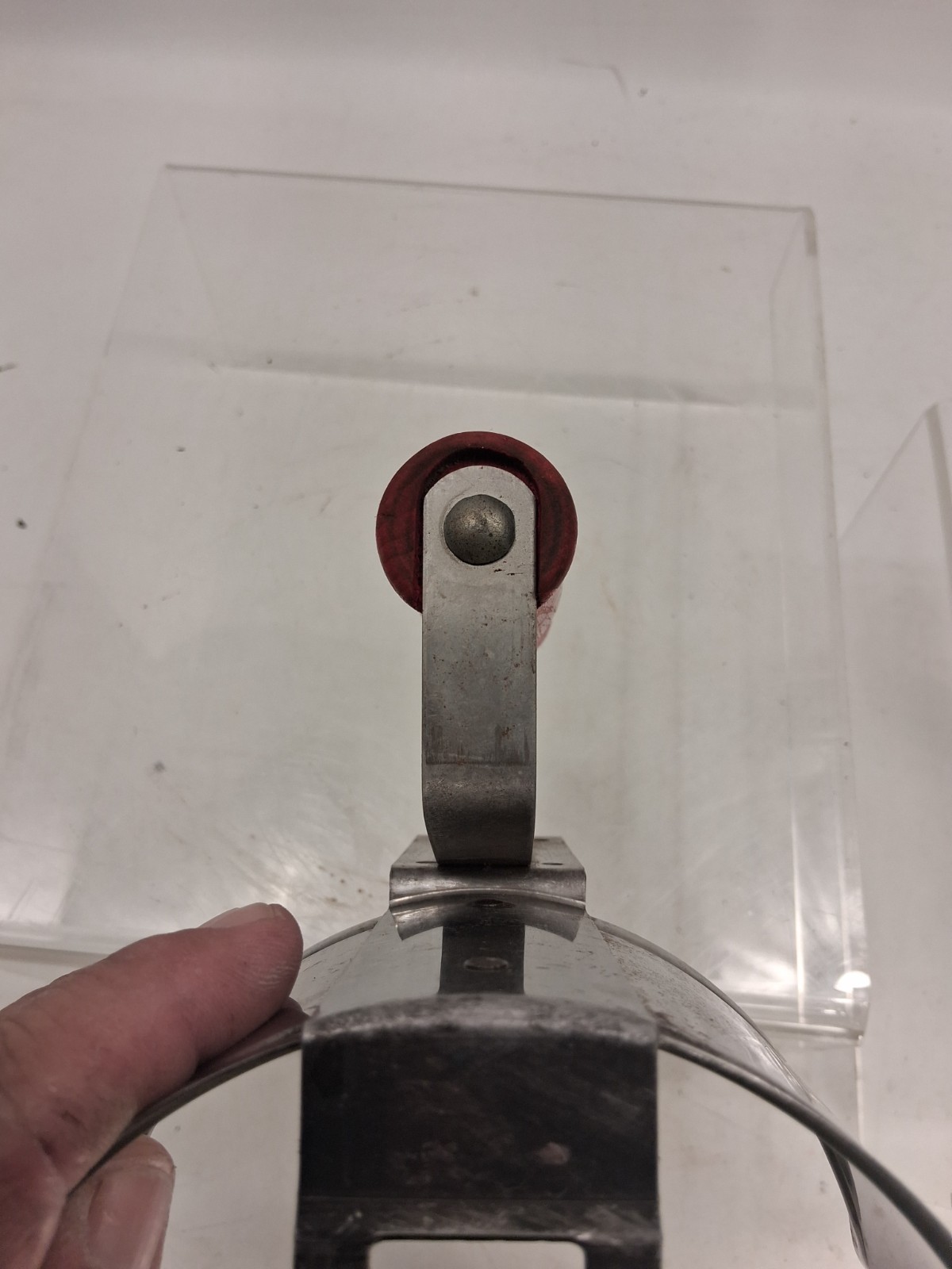 Vintage Coleman 200a Red Handled Lantern Reflector Heat Shield Only