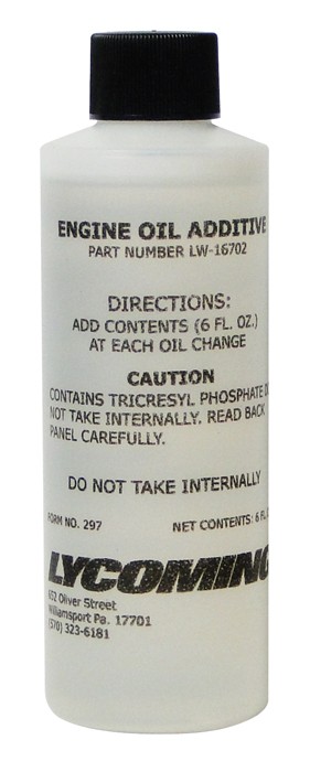 Lycoming Oil Additive LW-16702 - 6 Oz