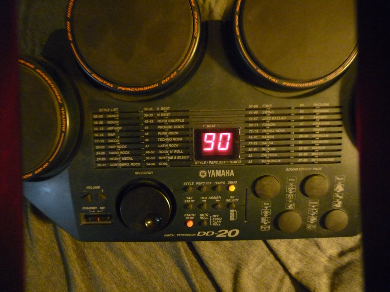 Yamaha DD-20 Electronic Digital Percussion Drum Set (as is) read description