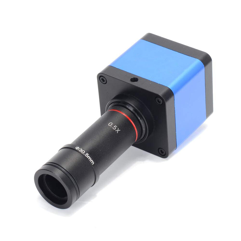 0.5X C-Mount 30/30.5mm Adapter Ring Electronic Eyepiece CCD Camera f Microscope