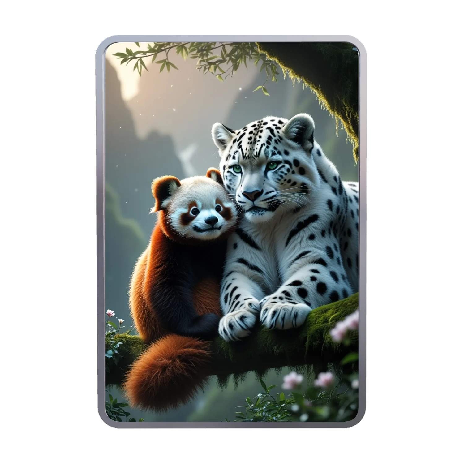 1 oz .999 Silver Bar Colorized Animal Art Collectible - SilverCoin Artworks 🔥