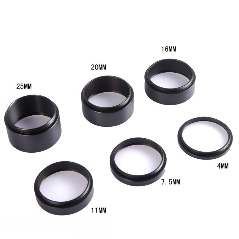 M48 Extension Tube with Anti-Slip Knurling (Specifications: 25mm 20mm 11mm Etc)
