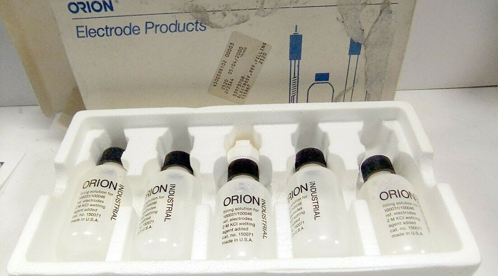 5 Pack Orion Electrode Filling Solution 10071