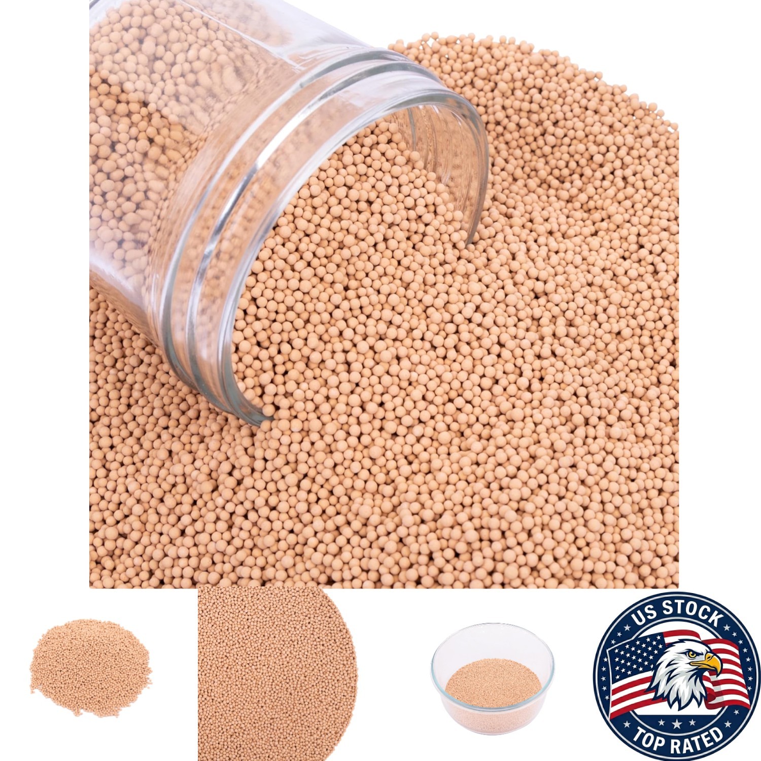 10LB R Molecular Sieve 3A - 8x12 Mesh with Superior Adsorption Capabilities