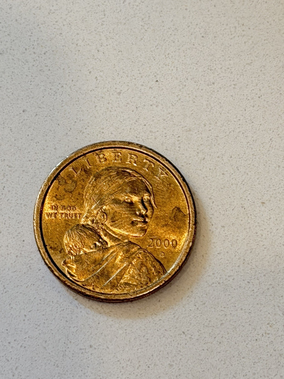 2000-P Gem Native American Sacagawea Dollar