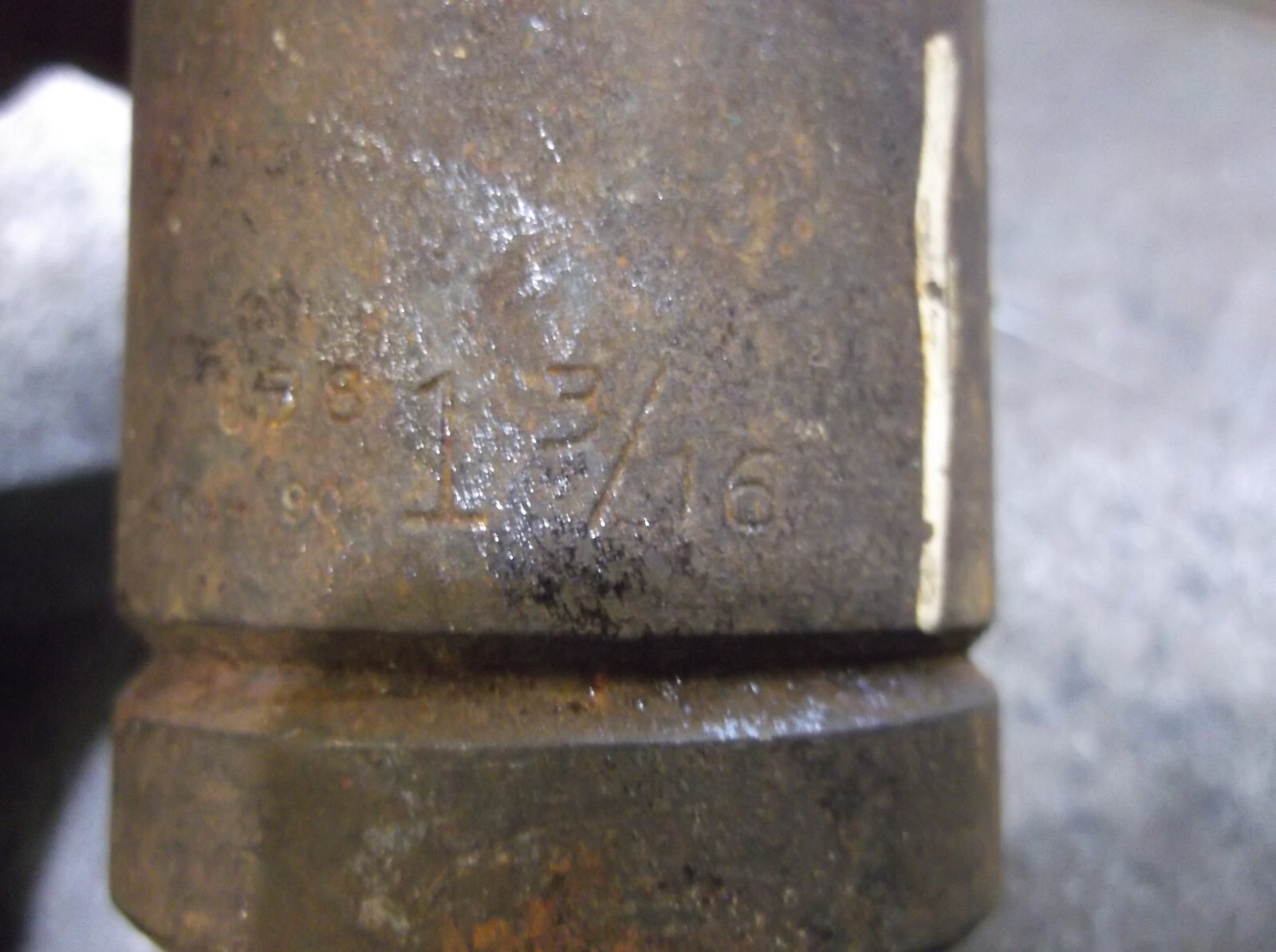 WRIGHT 8838 SOCKET 1-3/16" SIX-POINT 1" DRIVE (306-2)