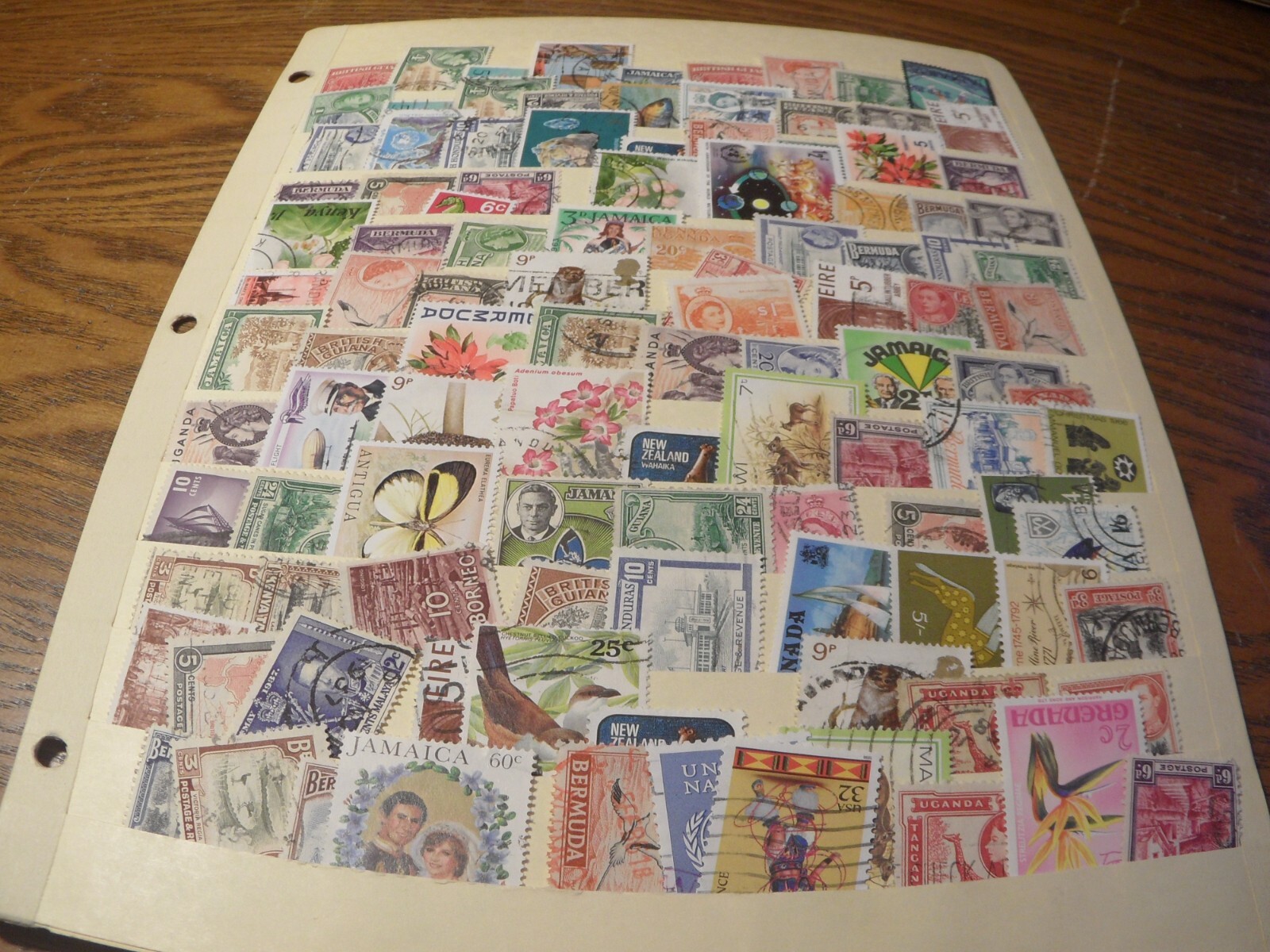 SB174 Postage Stamp lot of foreign international stamps worldwide Jamaica