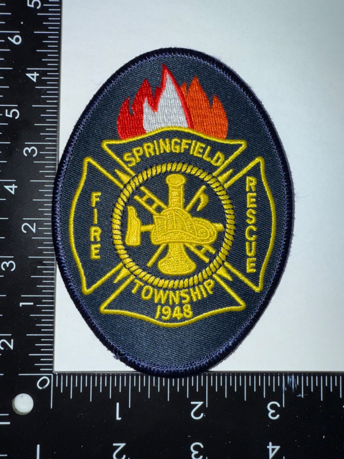 Springfield Township TWP Ohio OH (Richland Co.) Fire Dept Patch Obsolete
