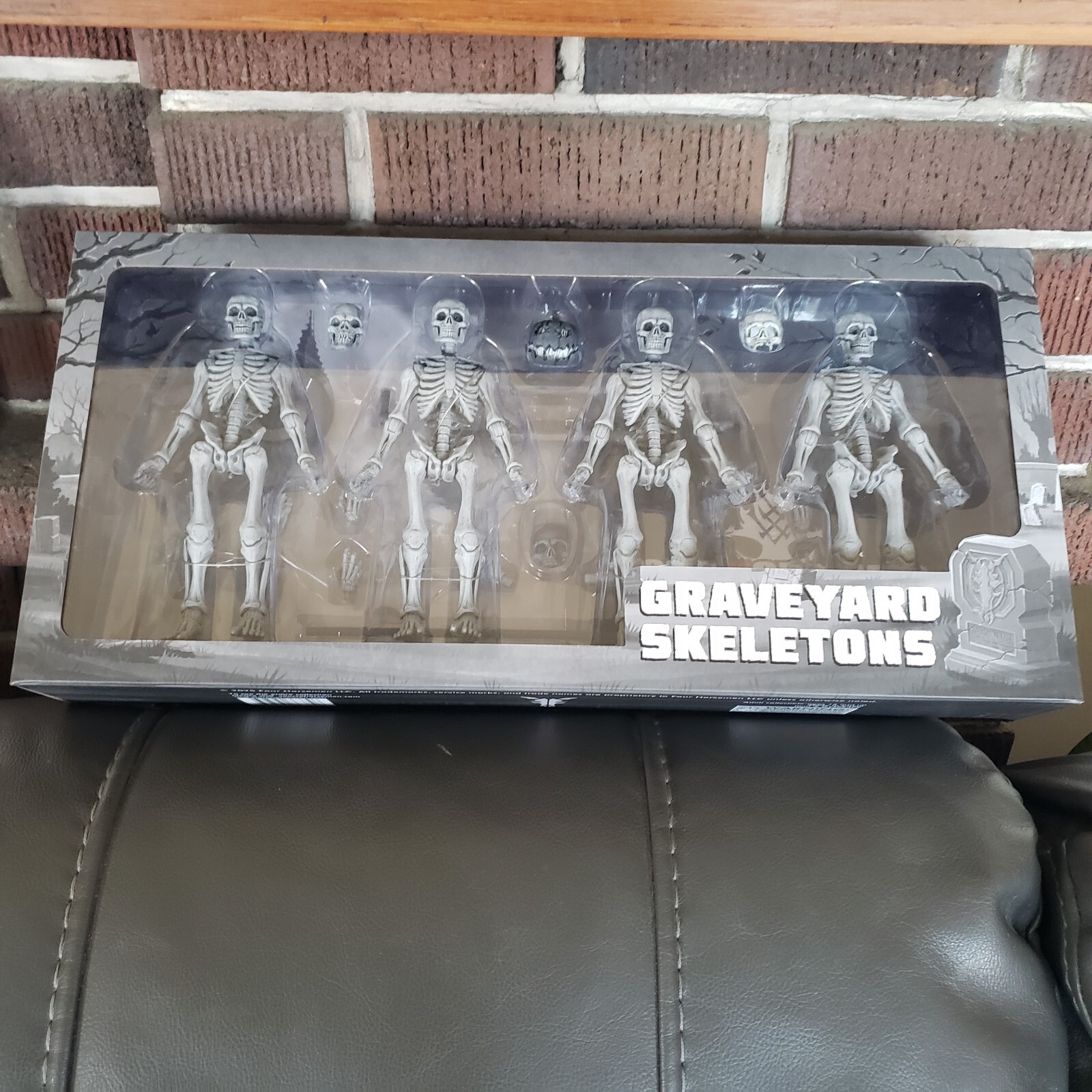 Gray Graveyard Skeletons Mythic Legions Skeleton 4 PACK NEW 4H