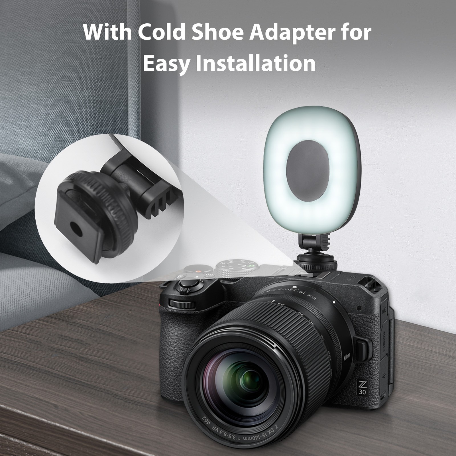2 Pack LED Video Light Camera Light Photography LED Fill Light 3 VPGE