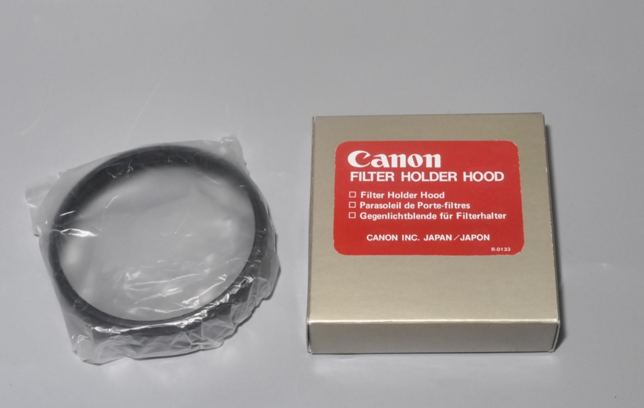 New Old Stock*  Canon Filter Holder Hood for Canon gelatin filter holder