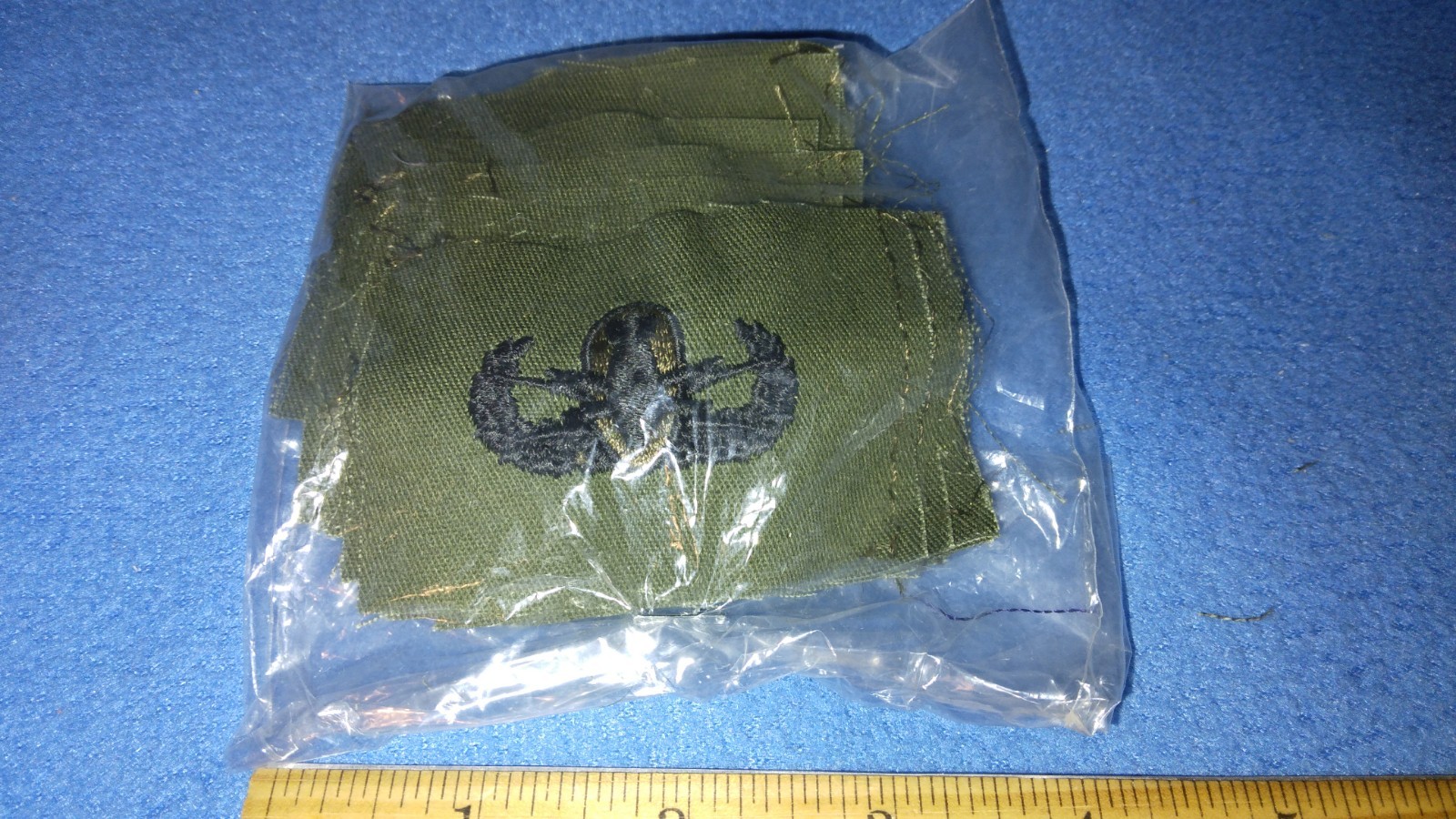 LOT OF 20 - SUBDUED BASIC EXPLOSIVE ORDNANCE DISPOSAL EOD Sew-On PATCHES - NEW