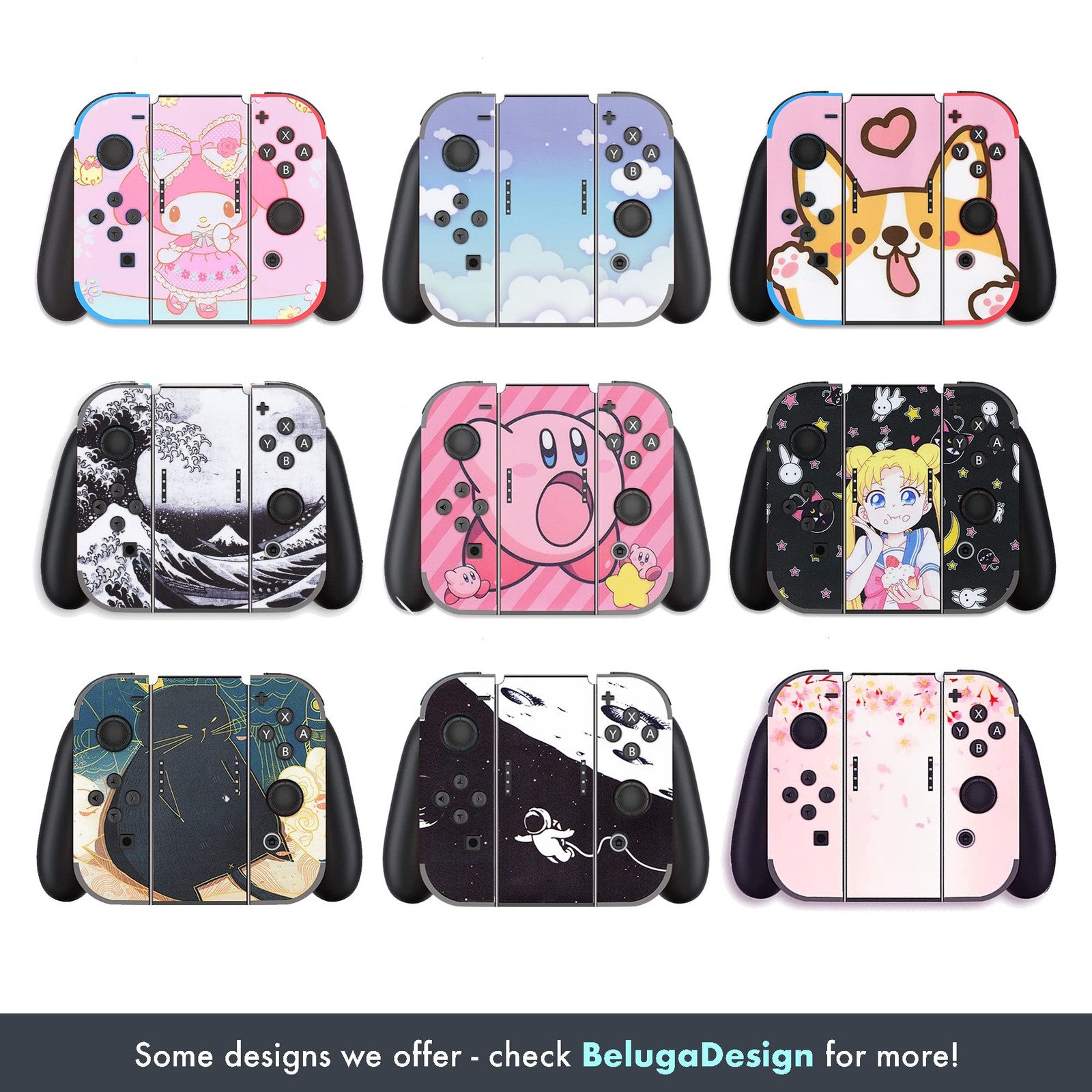 BelugaDesign Switch Skin Pastel Flower