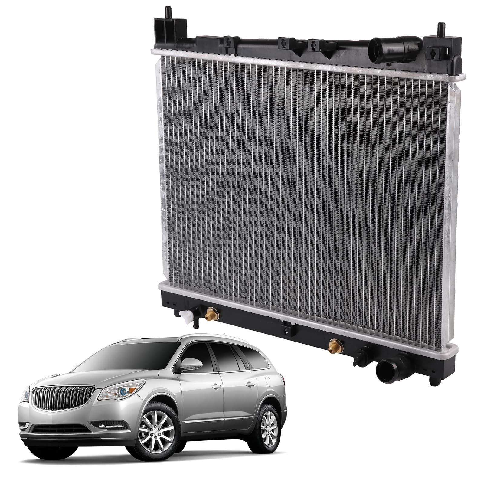 2305 Aluminum Radiator for 04-06 Scion xA xB 00-05 Toyota Echo 1.5L