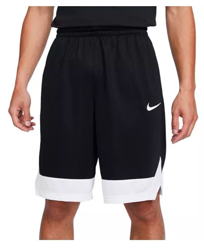 Nike Dri-FIT Icon Men's Basketball Shorts AJ3914-018 Black White S, M, L, XL,XXL