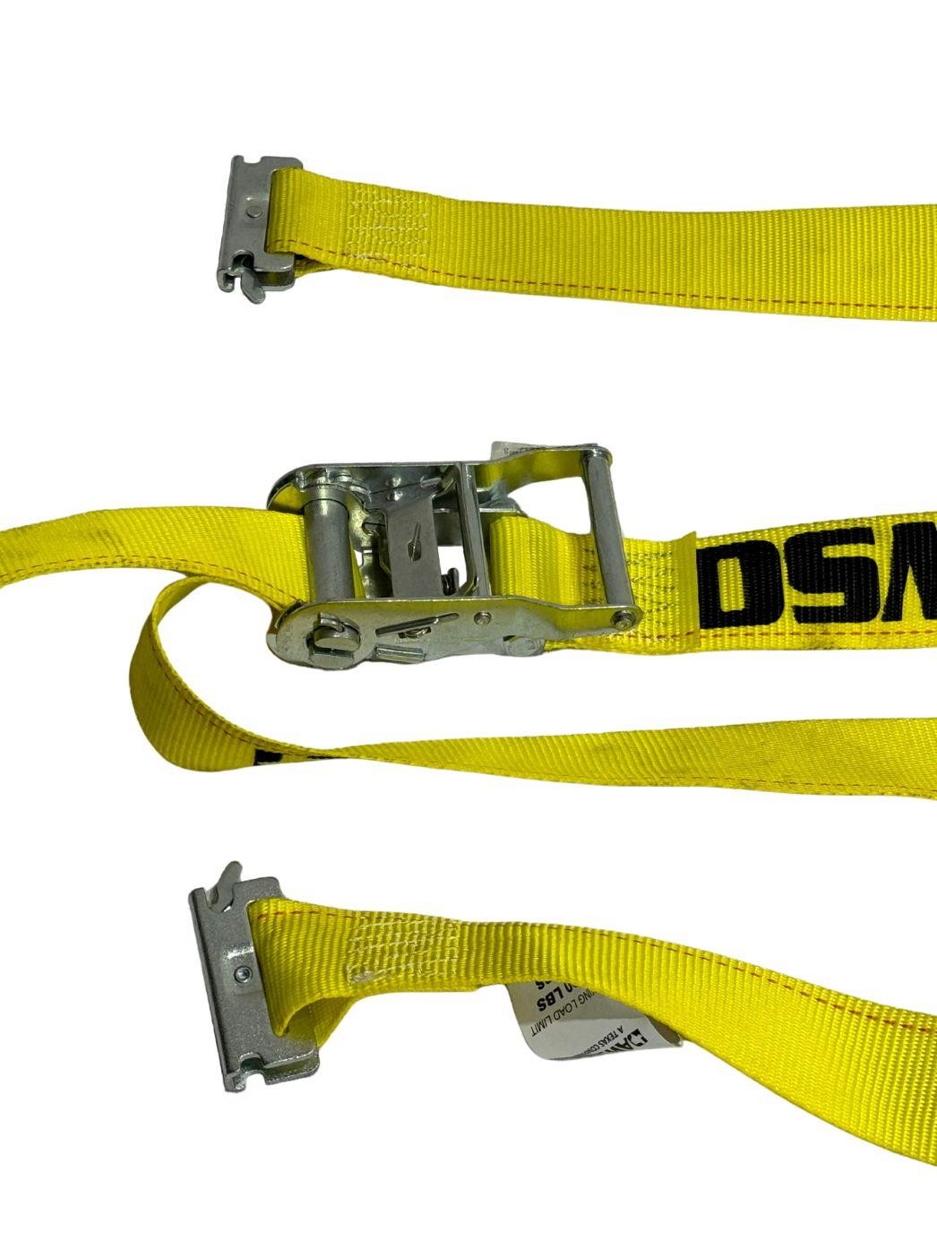 2" X 12' Yellow E-Track Ratchet Strap 16 Pack