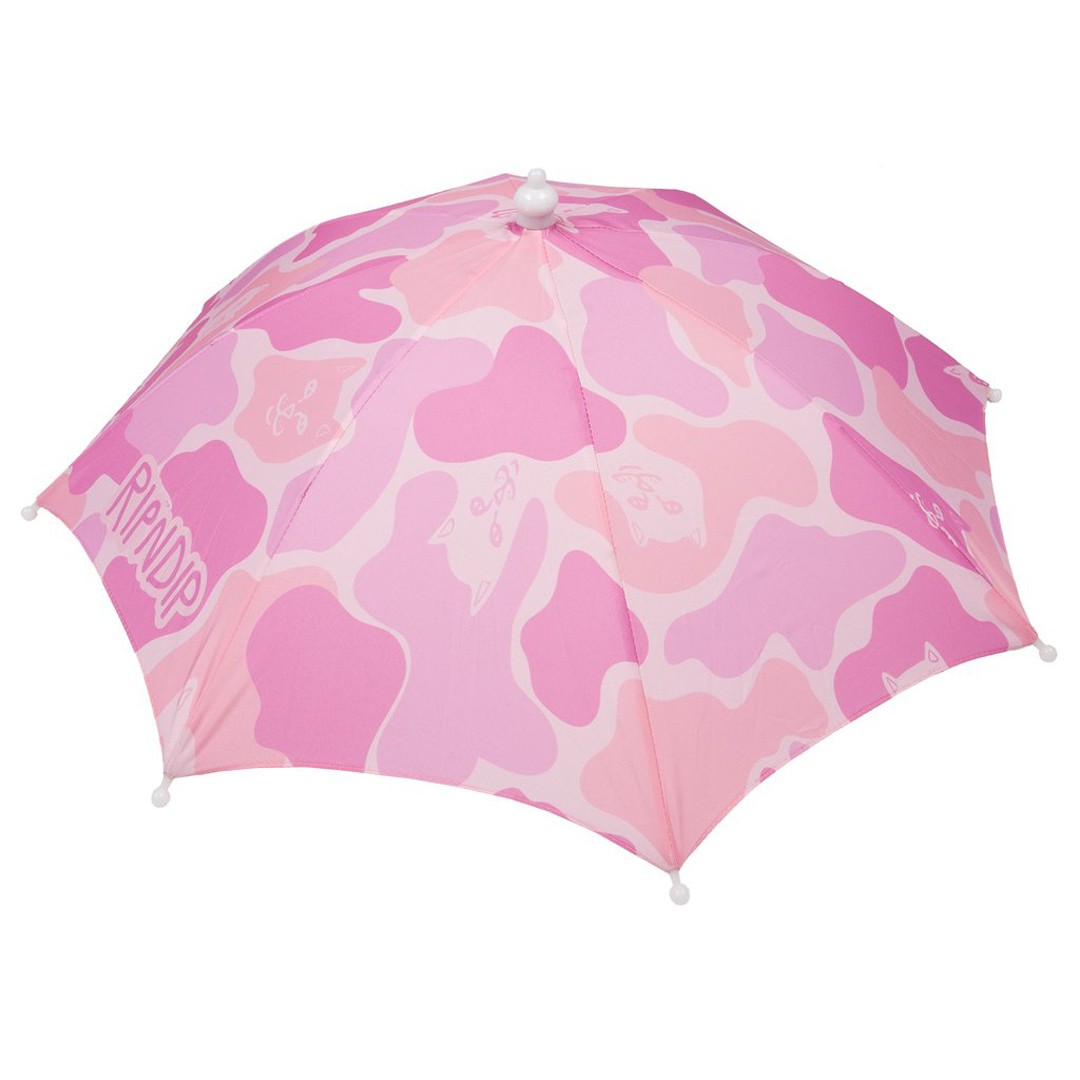 RIPNDIP "Camo" Umbrella Hat (Pink) Men's Cat Hat