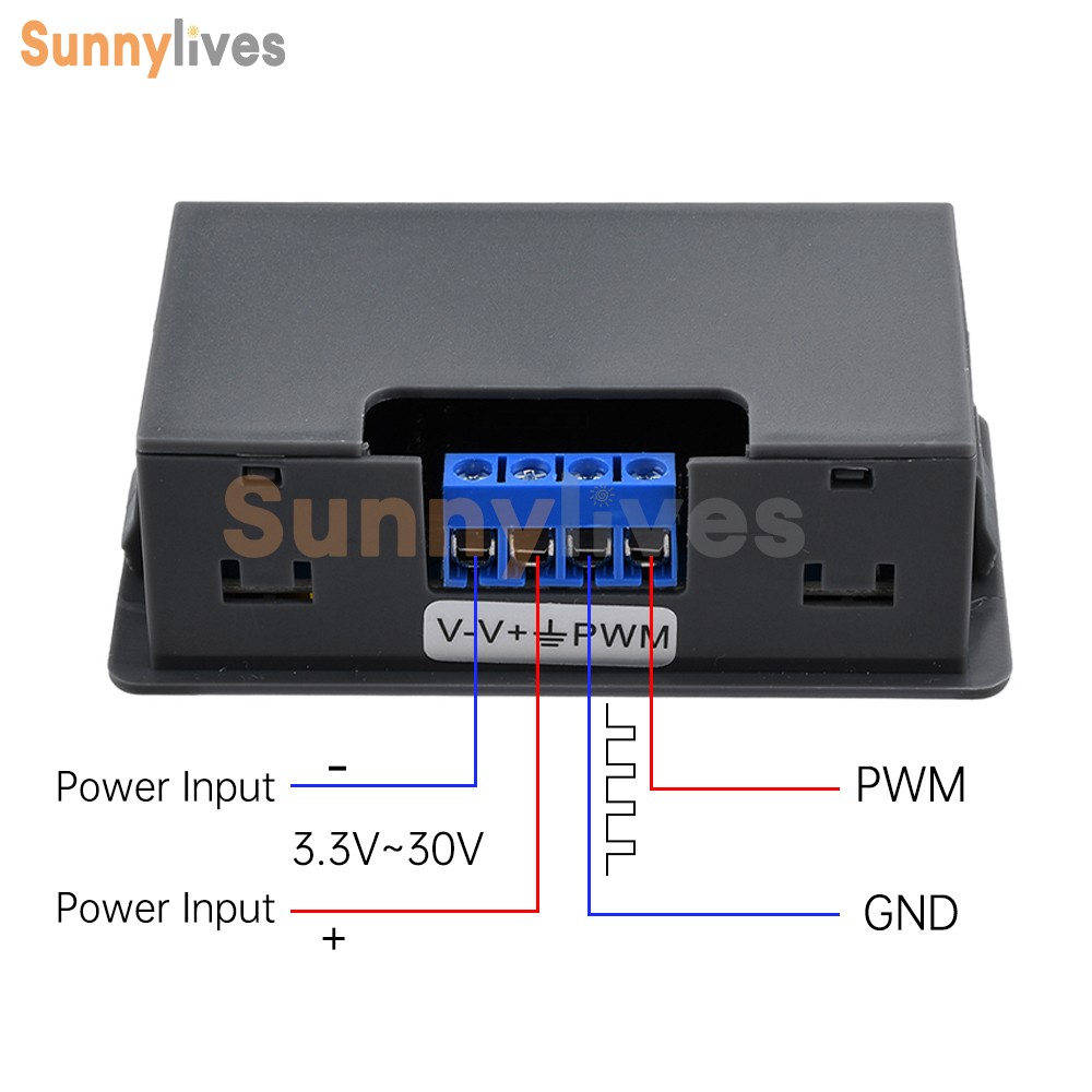PWM Pulse Frequency Duty Cycle Square Wave Signal Generator Module Adjustable