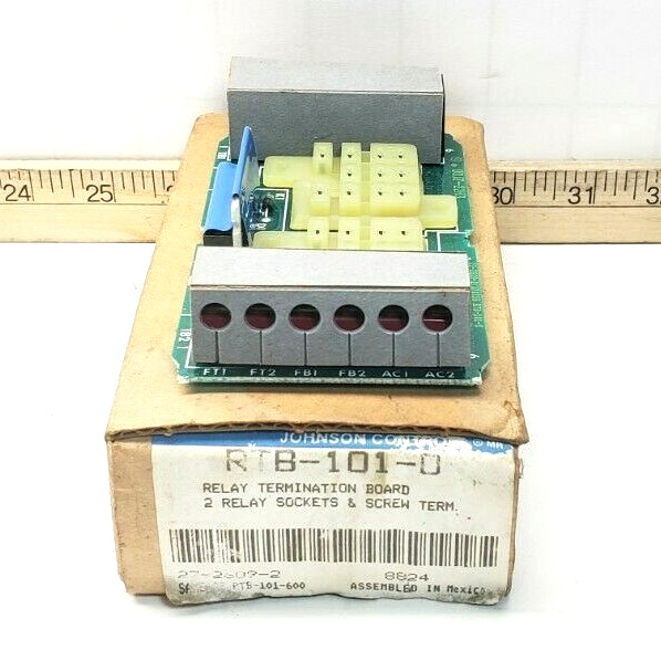 New Johnson Controls Relay Termination Board  RTB-101-0