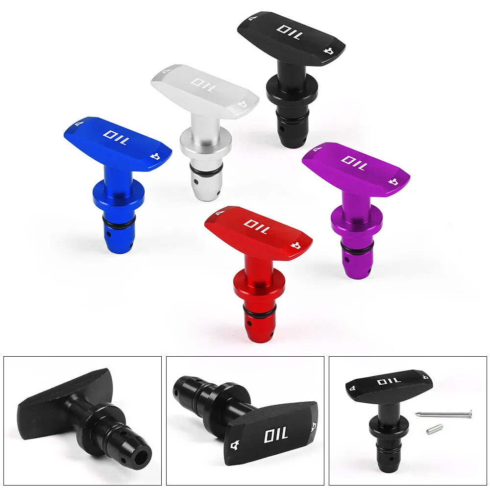 Universal Car Oil Dipstick Pull Handle Engine Oil Pullhandle Aluminum Billet