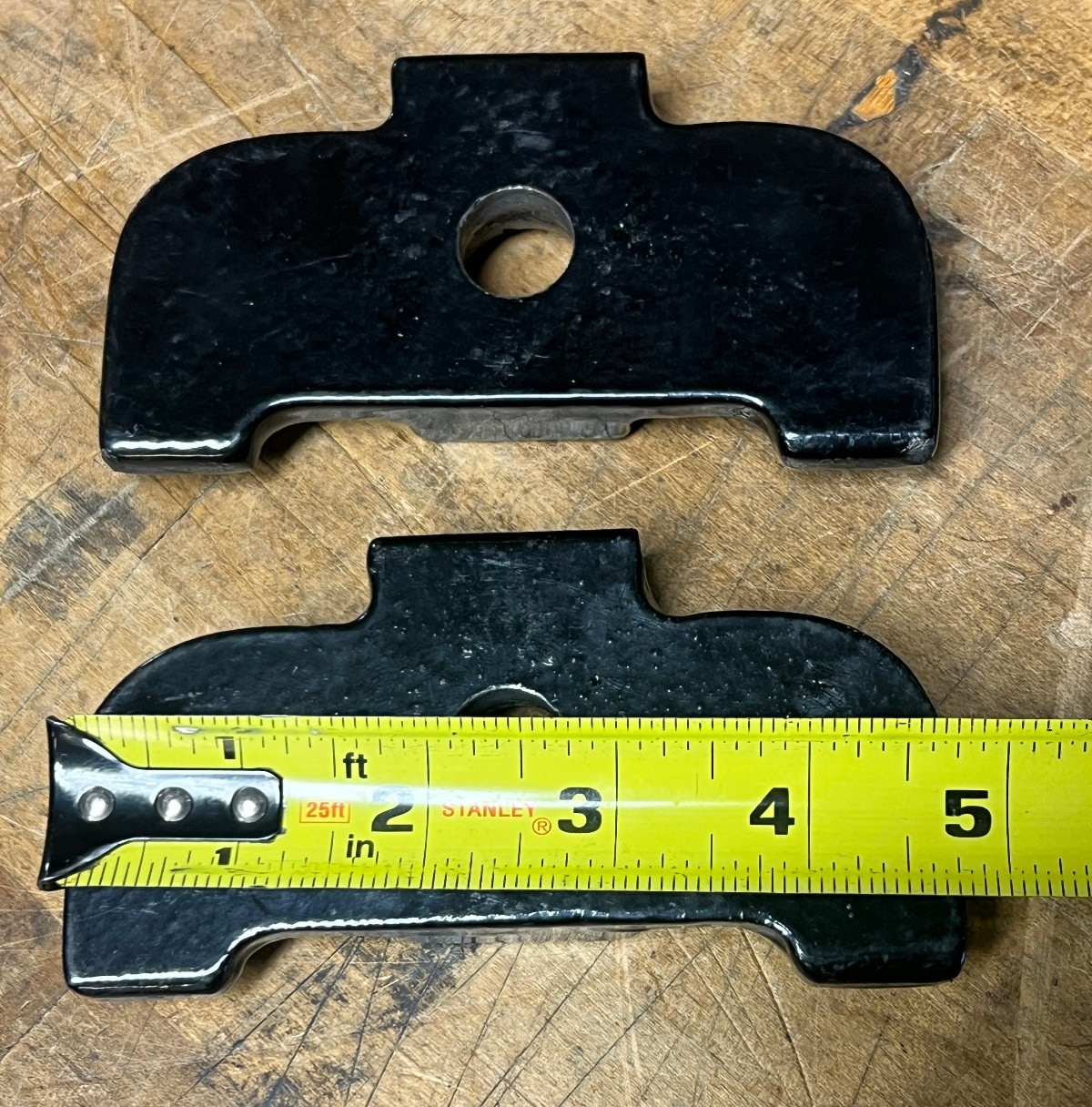 Magnetic chuck clamps clamp hold downs set stops pair grinding 005-714