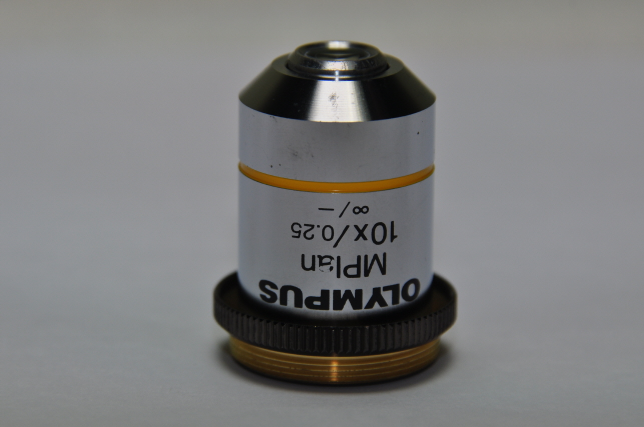 OLYMPUS Microscope Objective Lens MPlan 10x /0.25