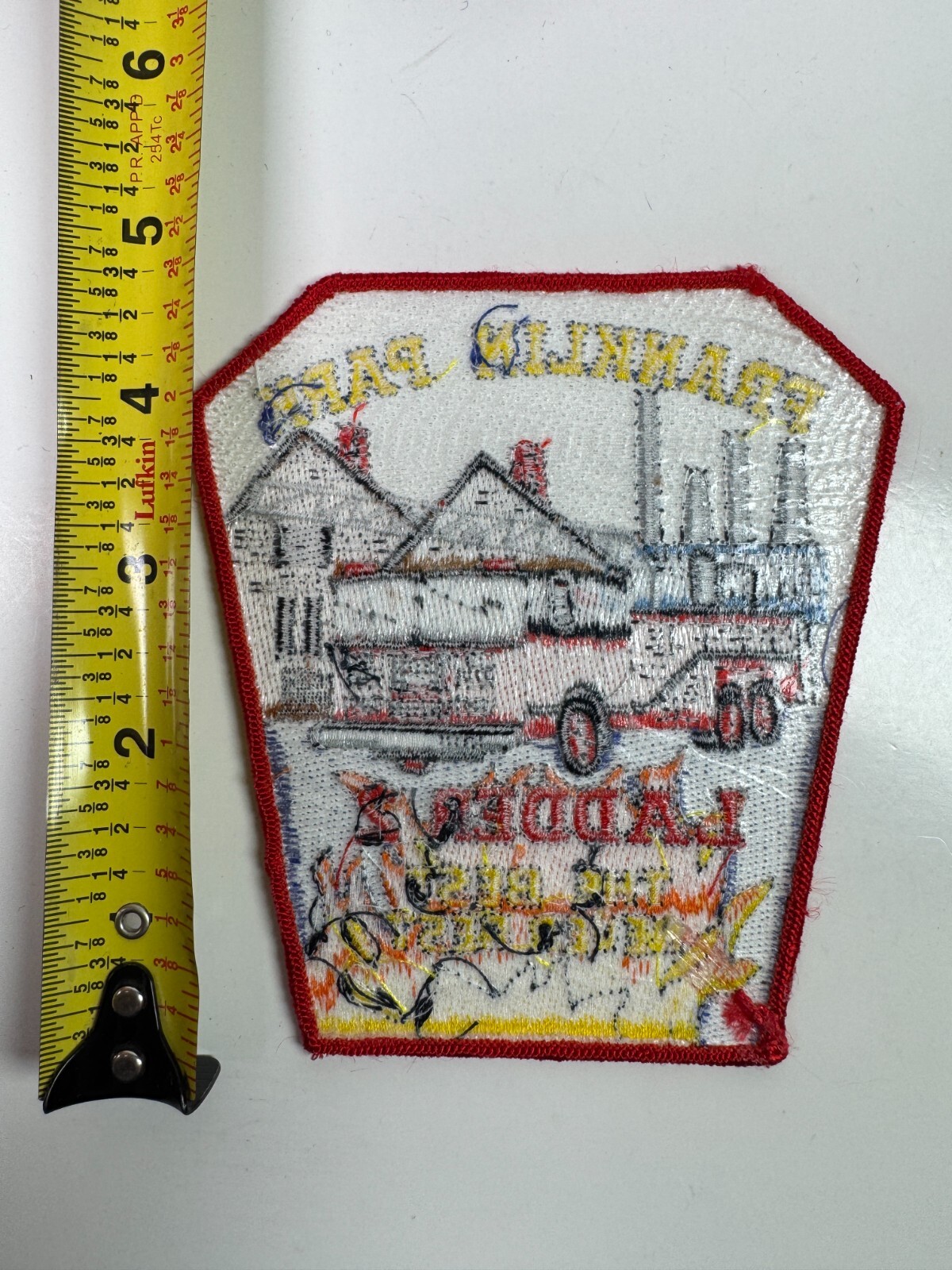 Franklin Park Fire Ladder 2 Illinois IL Patch F6