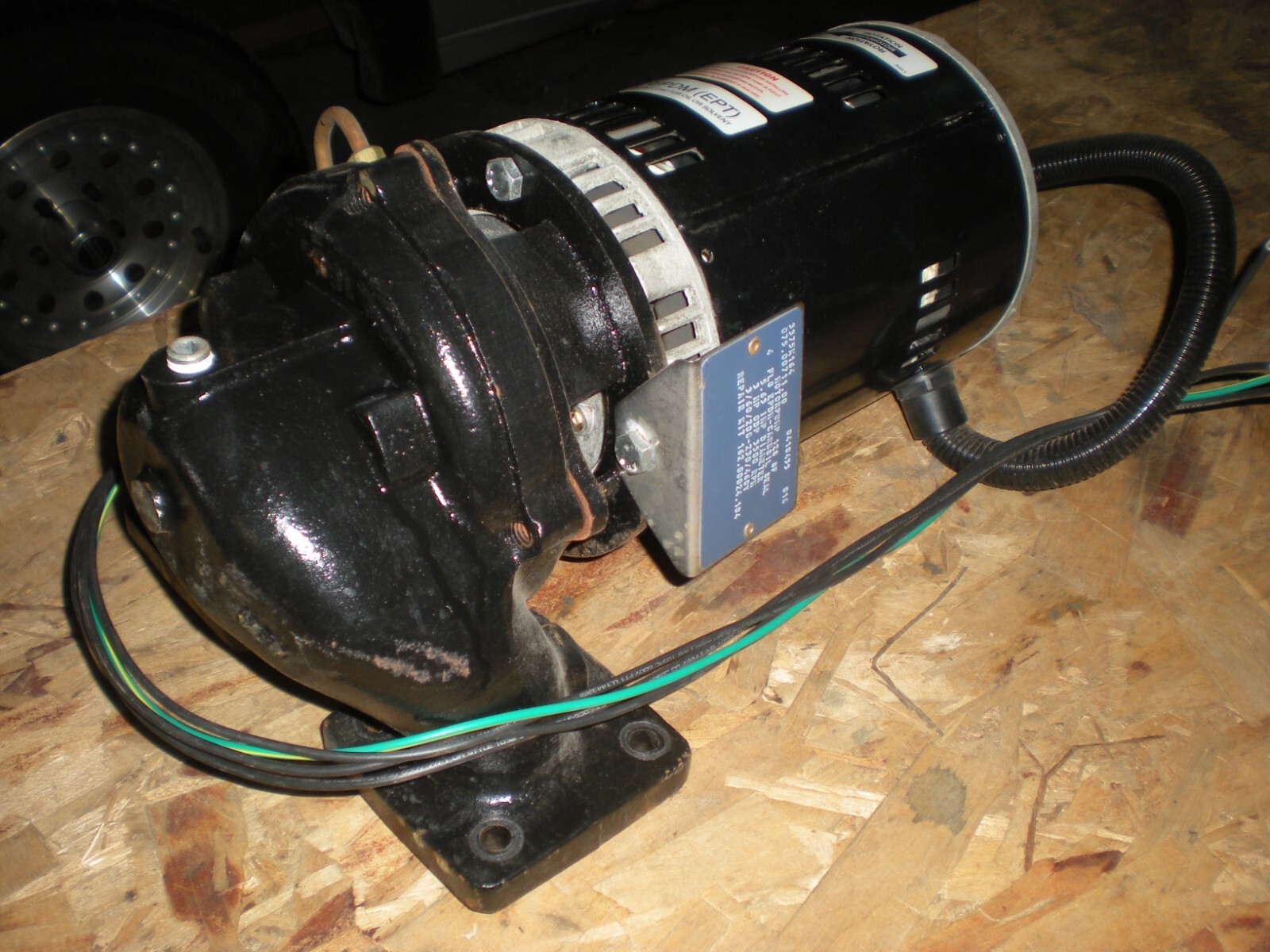 Marathon 3375K164 Motor Pump Assembly - 3Hp - 3Ph - 3450rpm - 208-230/460V