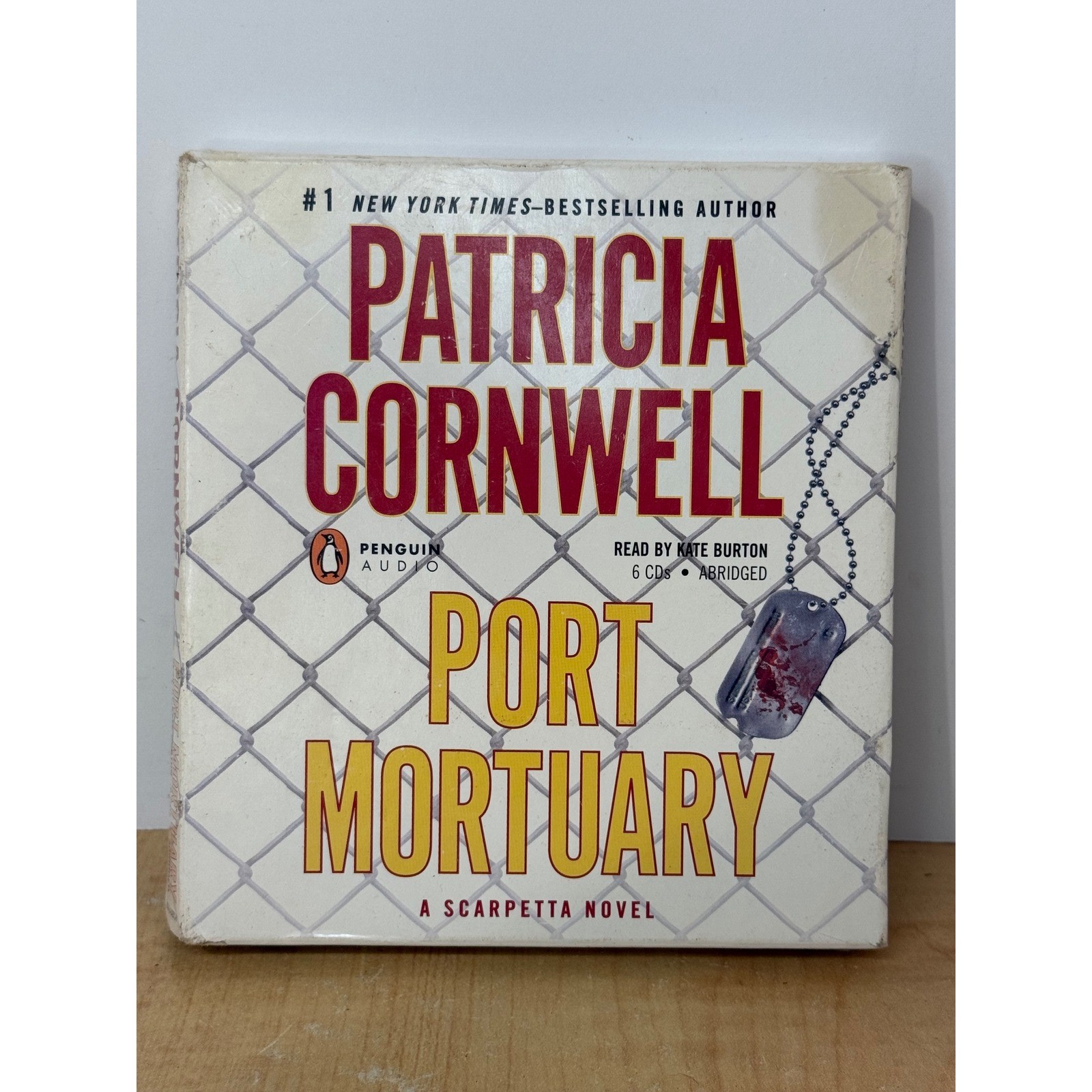 Patricia Cornwell Port Mortuary Audiobook 6 CD Set Abridged Scarpetta Novel 2010