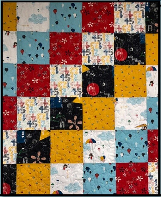 Odyssey Quilt Pattern-Fat Quarter Quilt