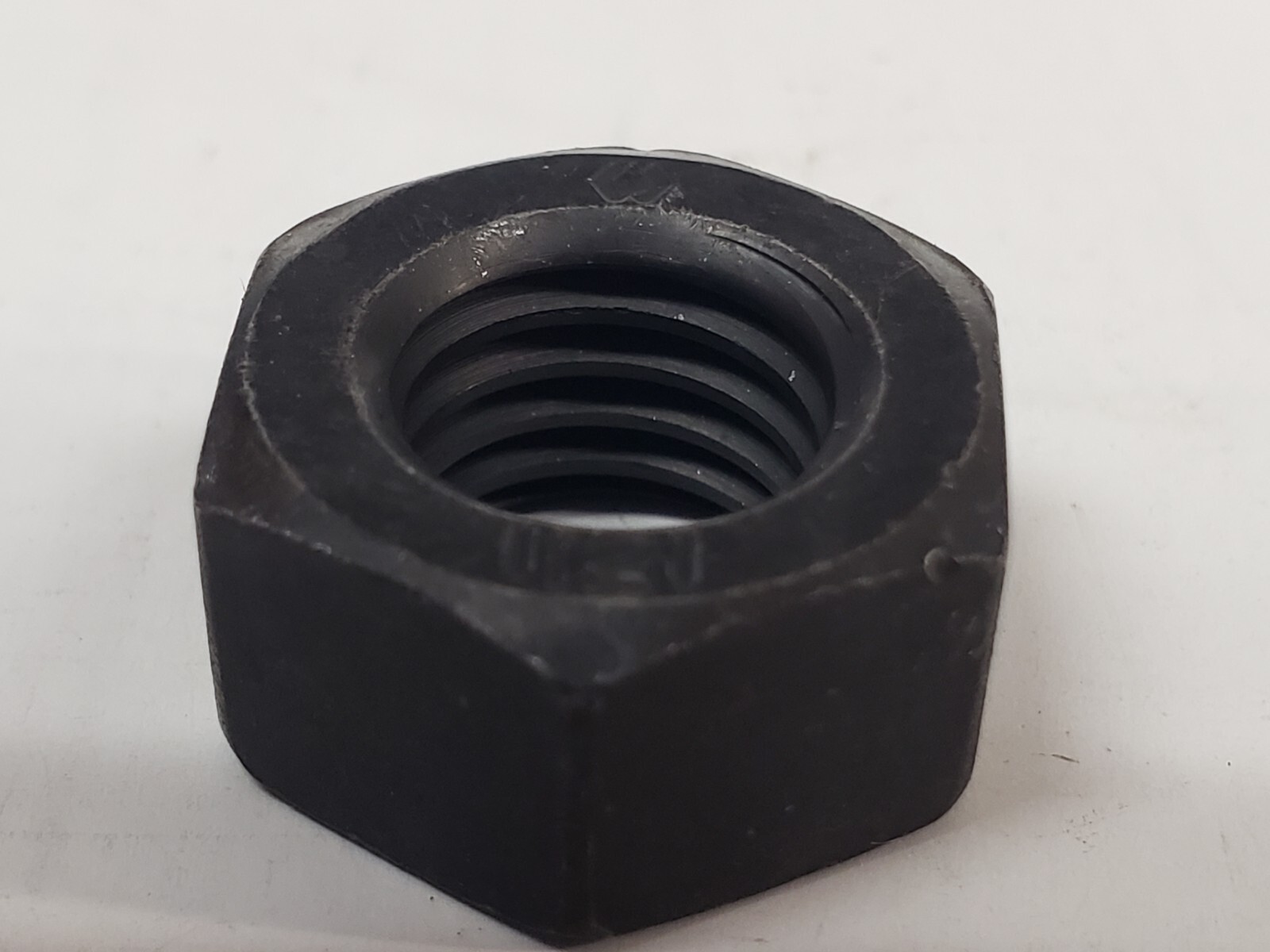 Pk/10 McMaster 934 M12 x 1.75 Coarse Thread Hex Nut Class 12 Hex Nut Black Oxide