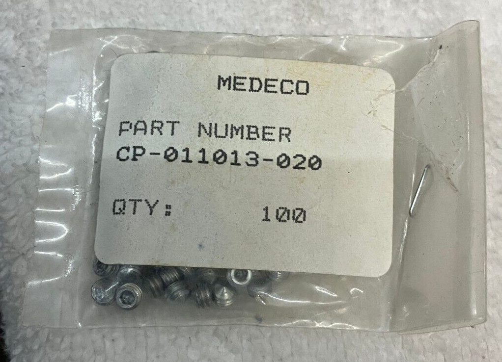 Medeco Pin Kit Pinkit refills CP-011013-020 QTY100