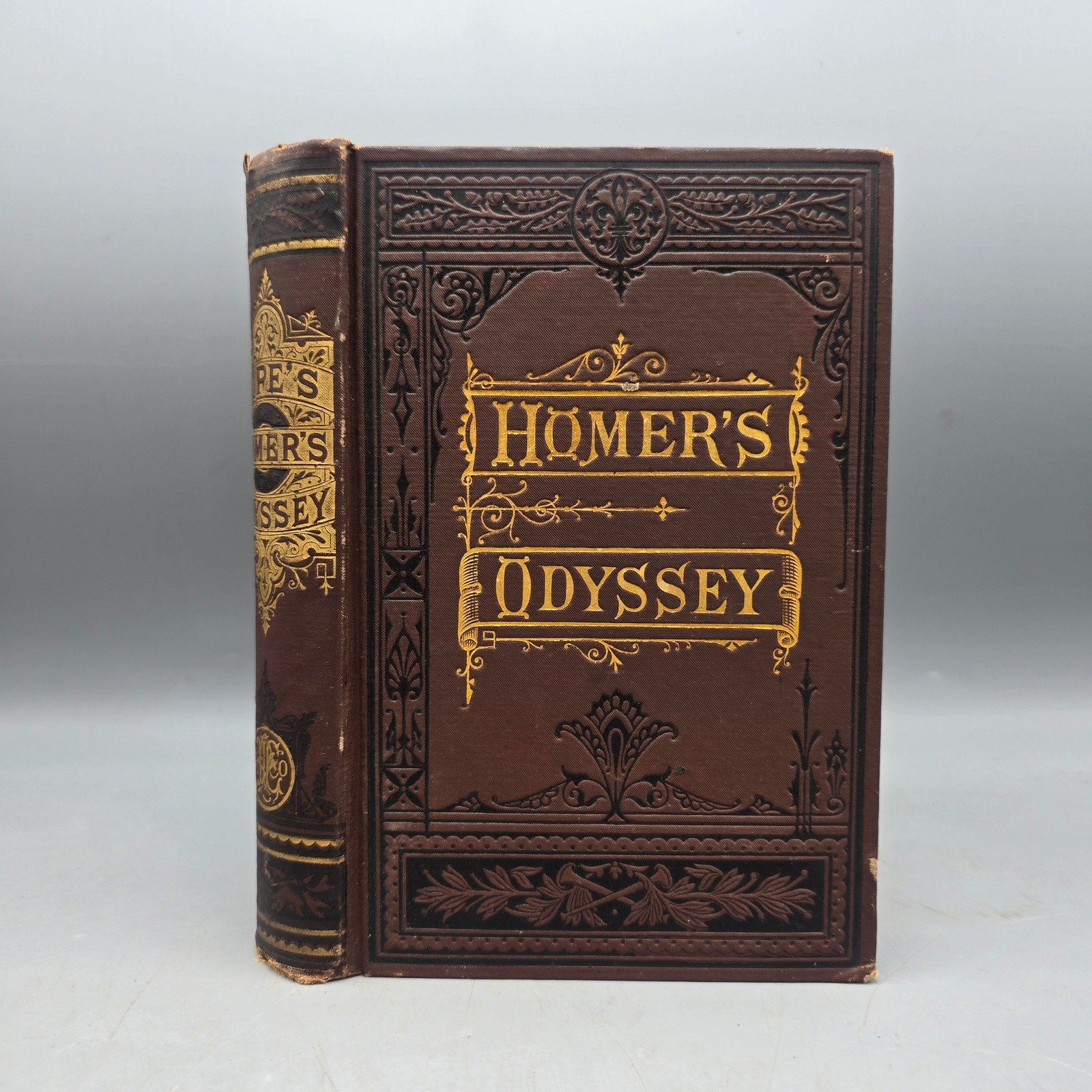 Book: Antique Edition of "Homer's Odyssey" Translated by Alexander Pope
