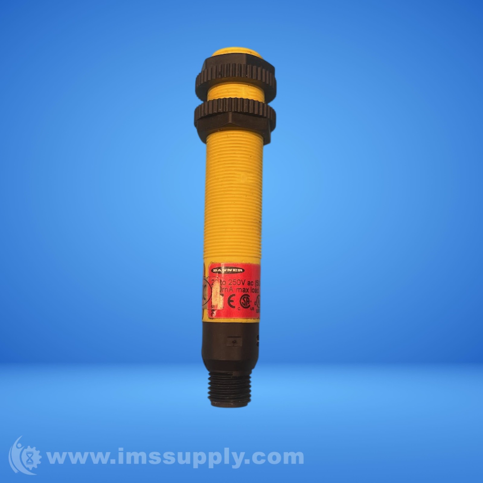 Banner Engineering Corp S18RW3DQ1 Epoxy Encapsulated Barrel-Mount Sensor USIP