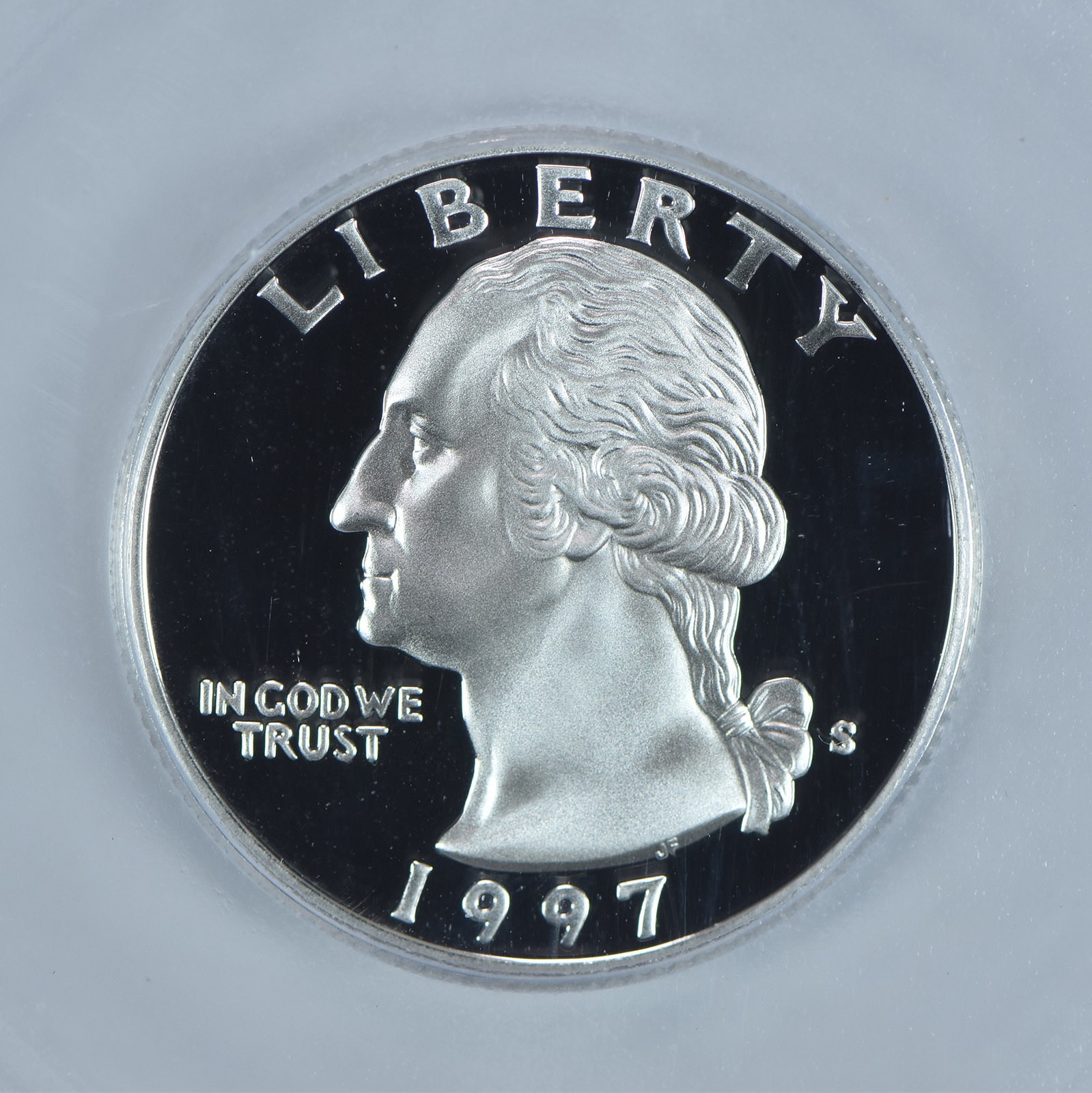 1997-S Washington Quarter Silver PR70 DCAM ICG